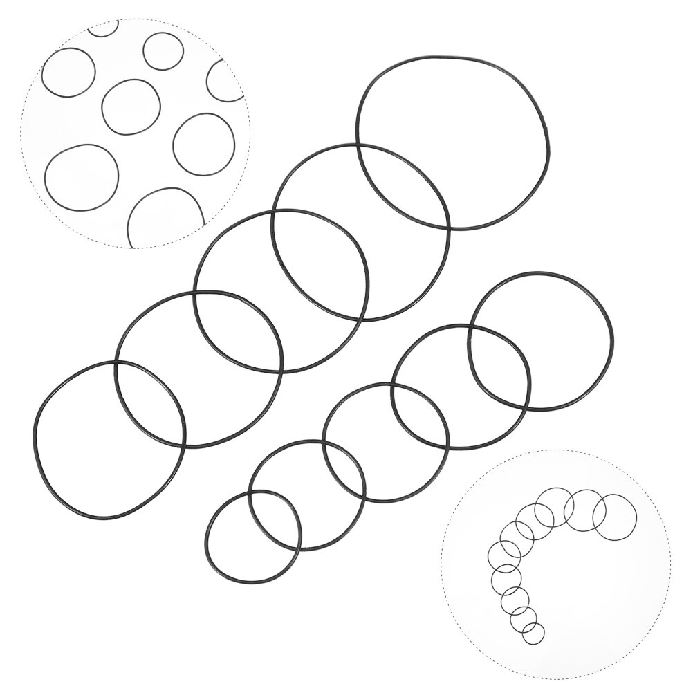 200Pcs Watch Seal Replacement Gasket DIY Watchmaker Back Cover Repair Tools US