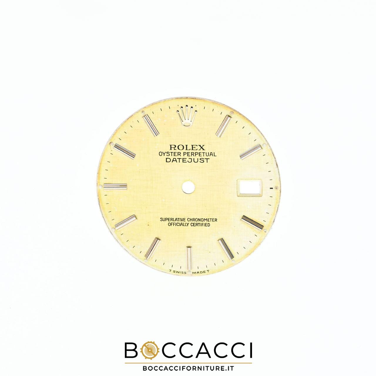 ROLEX Linen Lemon Dial for Datejust 36 Ref. 16220 16234 16200 Calib: 313…