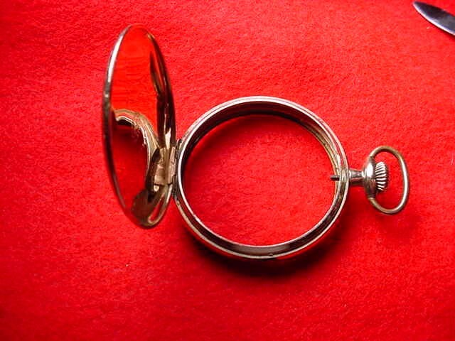 16 SIZE GOLD FILLED SCEPTOR OPEN FACE WATCH CASE! #17