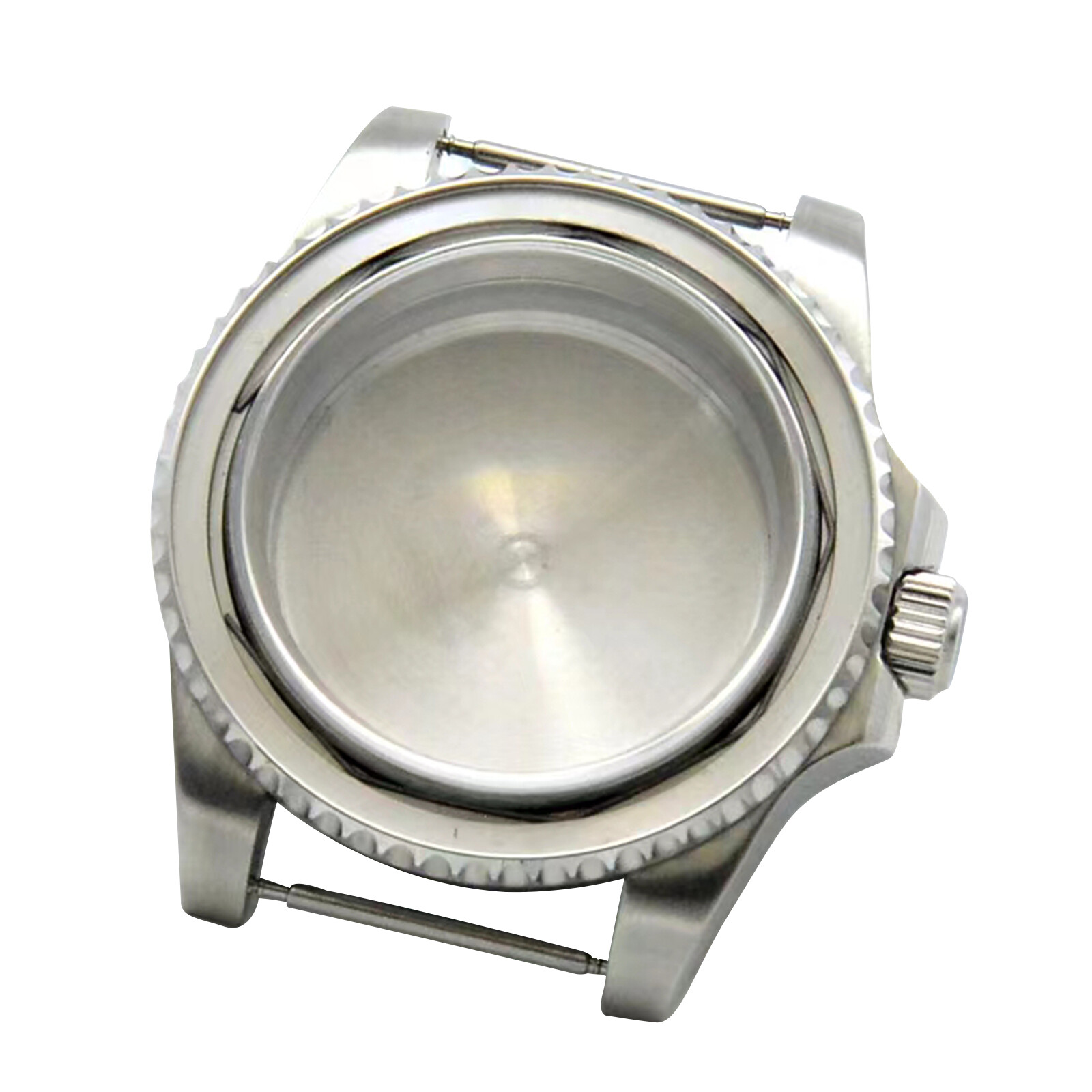 316L Stainless Steel 40mm Sapphire Mirror Watch Case For NH35/NH36 Movement u