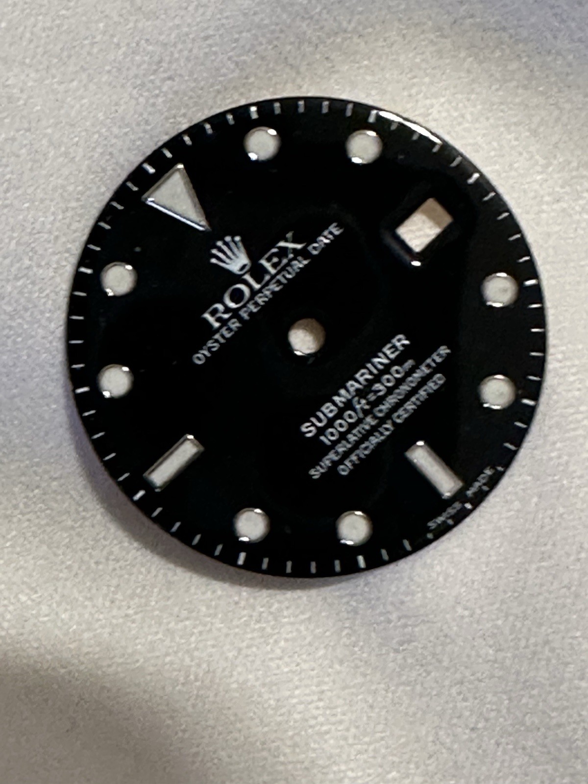 Rolex Factory Original Submariner Dial Ref: 16610 & Other