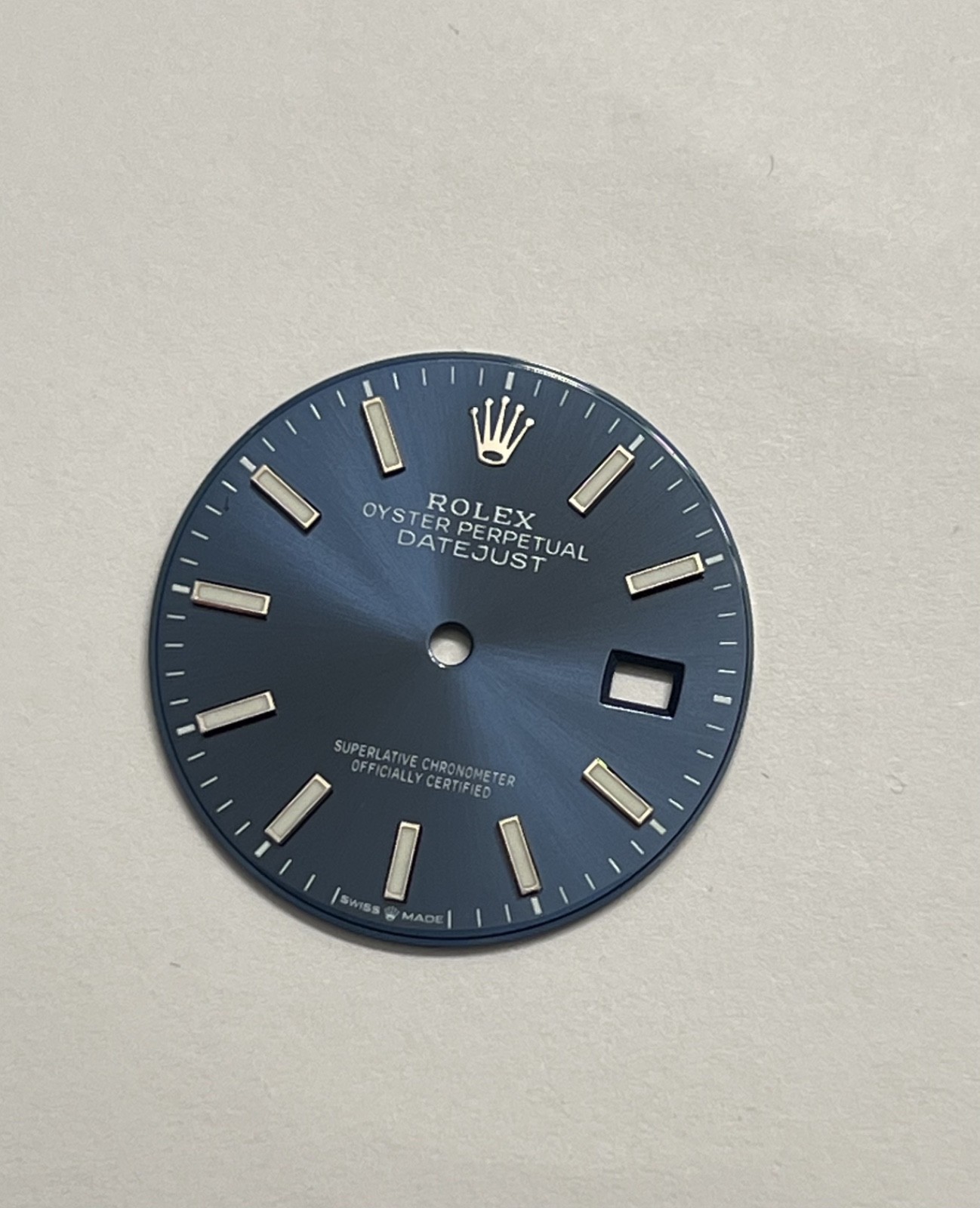 Rolex Blue Dial for Datejust 36mm 126200 126234 – Genuine Original Rolex Dial