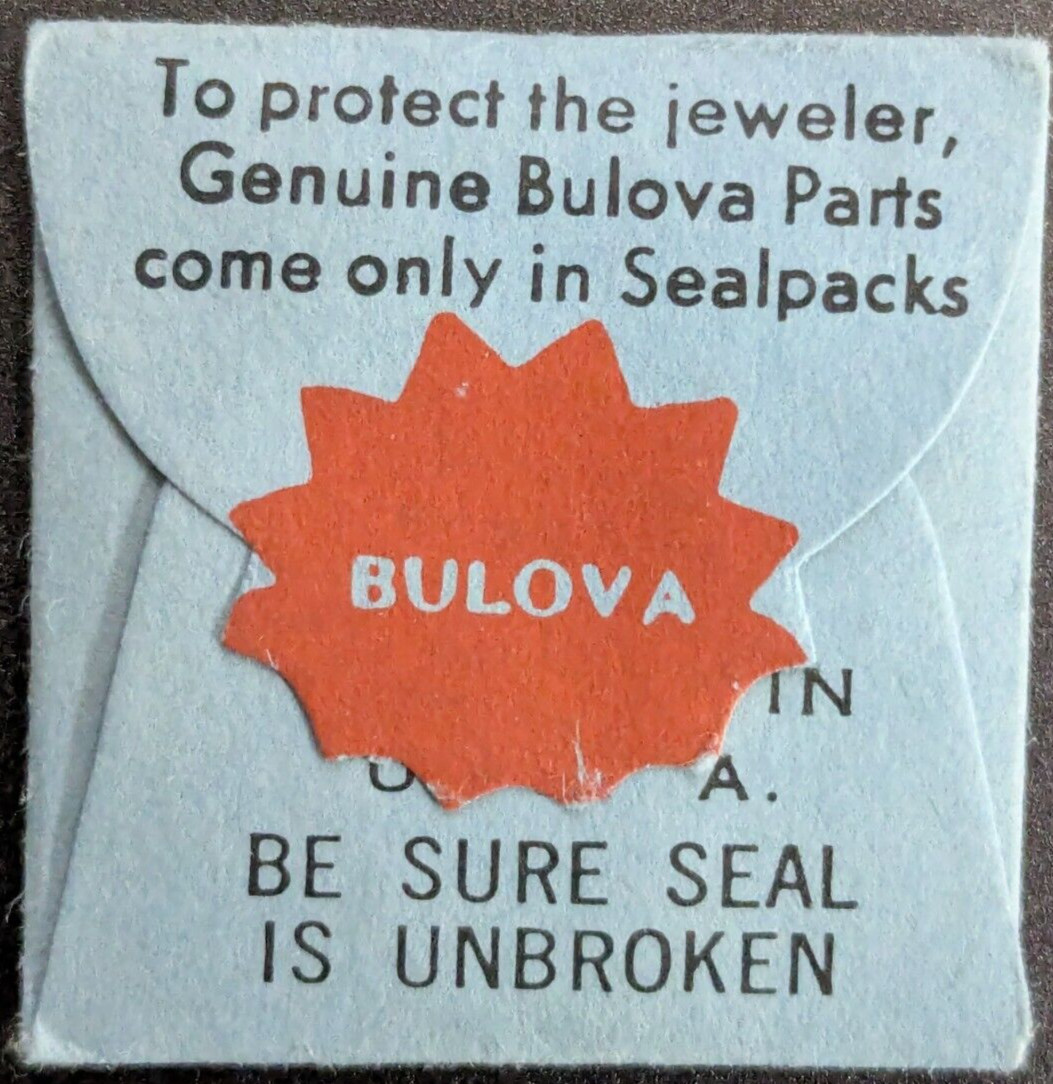 NOS NEW Genuine Bulova Cal. 11AC # 16A Long Winding Stem – Vintage Watch Part