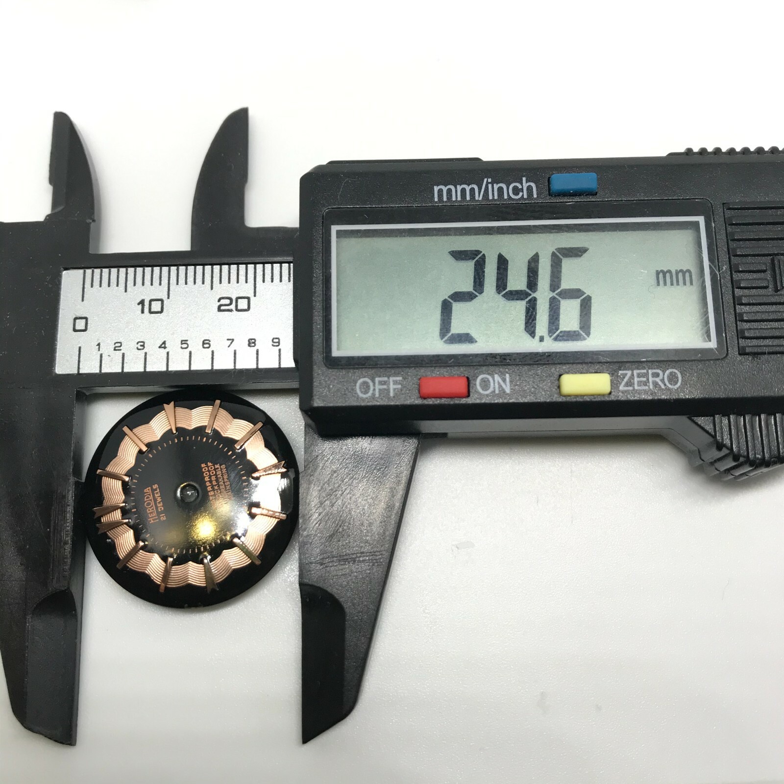 Herodia vintage dial 24mm PARTS REPAIRS swiss made
