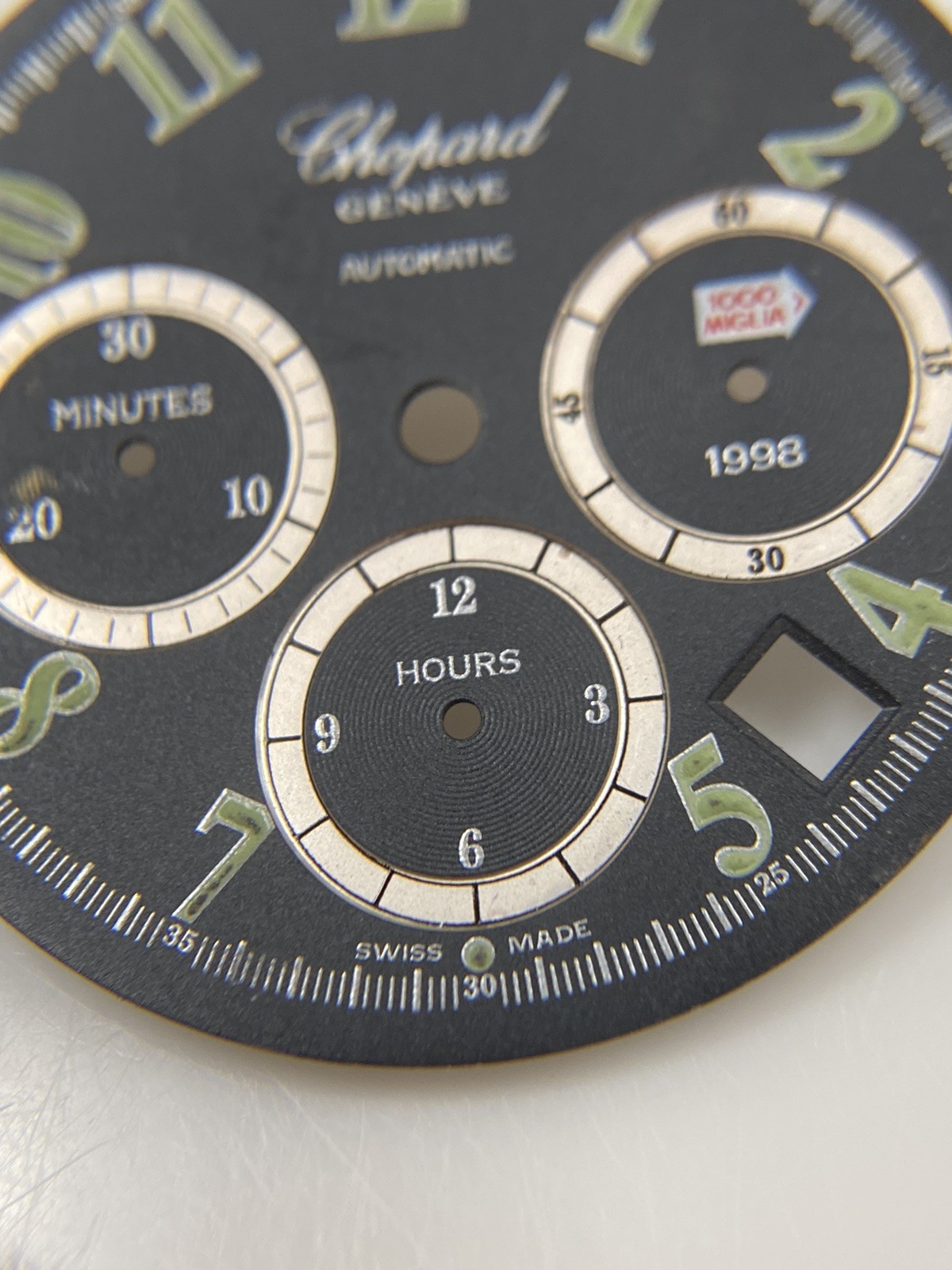 Genuine Chopard Geneve Automatic 1000 Mille Miglia 1998 Dial Ref.8331 Cal.2894/2