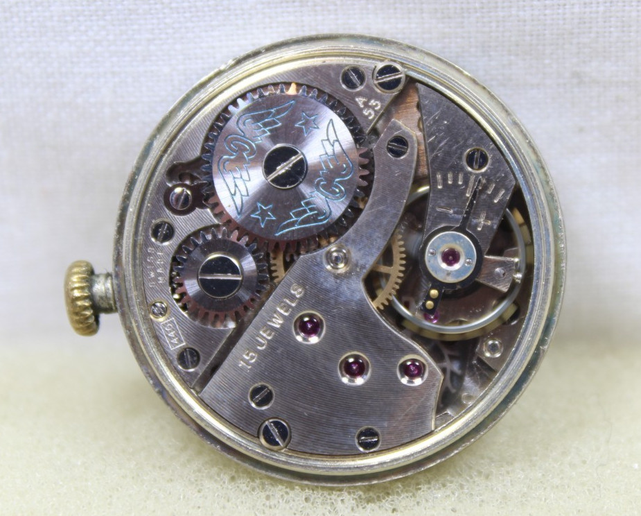 Rotary 15j. Cal. 440 / A53 Swiss Watch Movement Repair/Parts####