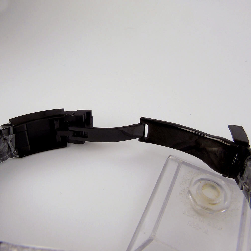 Black PVD 36MM sapphire glass Watch Case fit NH35 NH36 miyota 8215 2836 2824