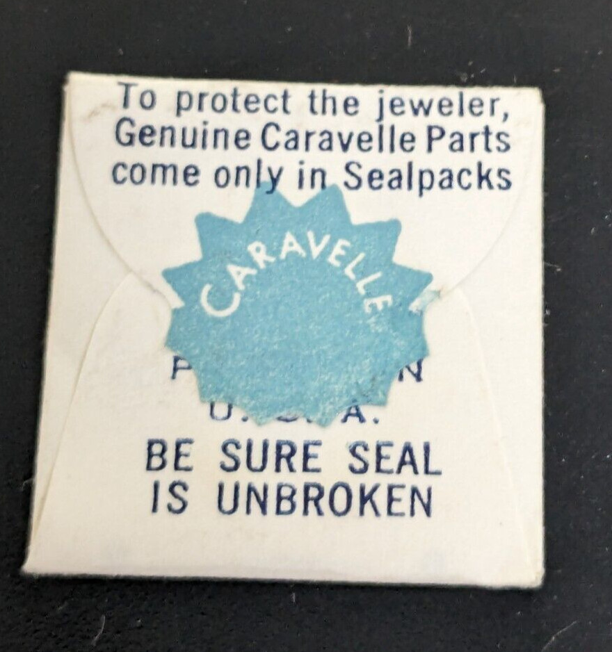 Genuine NOS Bulova Caravelle Cal. 80RC Balance Staff Part# 56