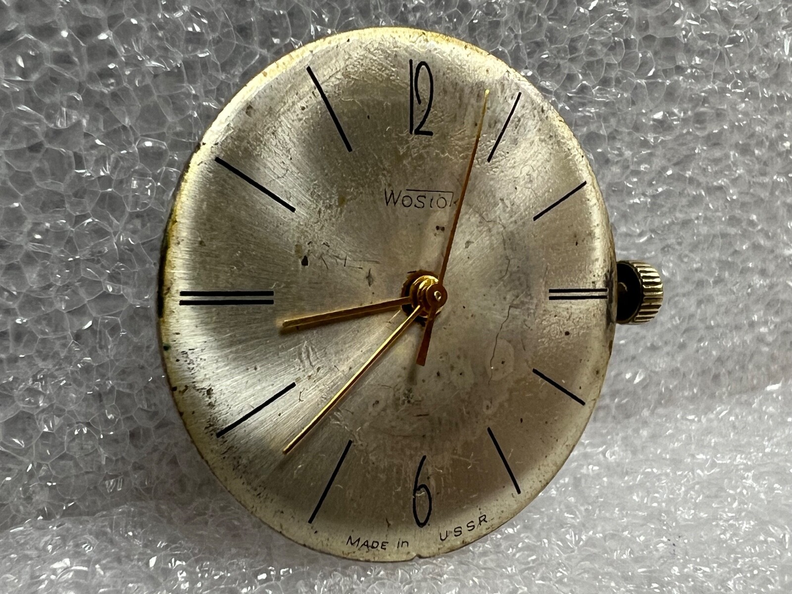 Watch movement USSR Wostok 2209 cal. plus Dial. For parts .
