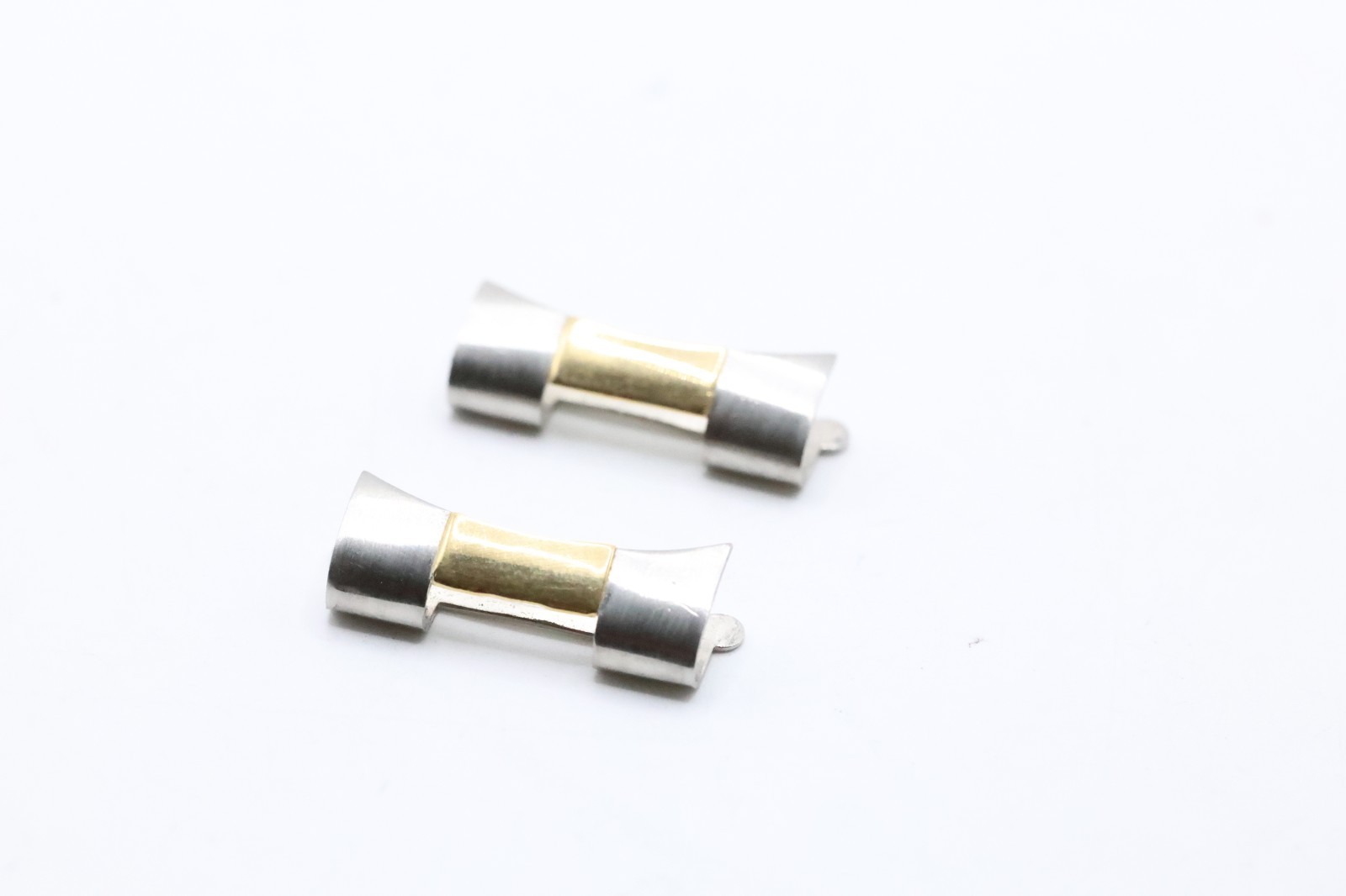 Authentic 401B Rolex 20mm End Links 18k Yellow Gold & Stainless Steel #83