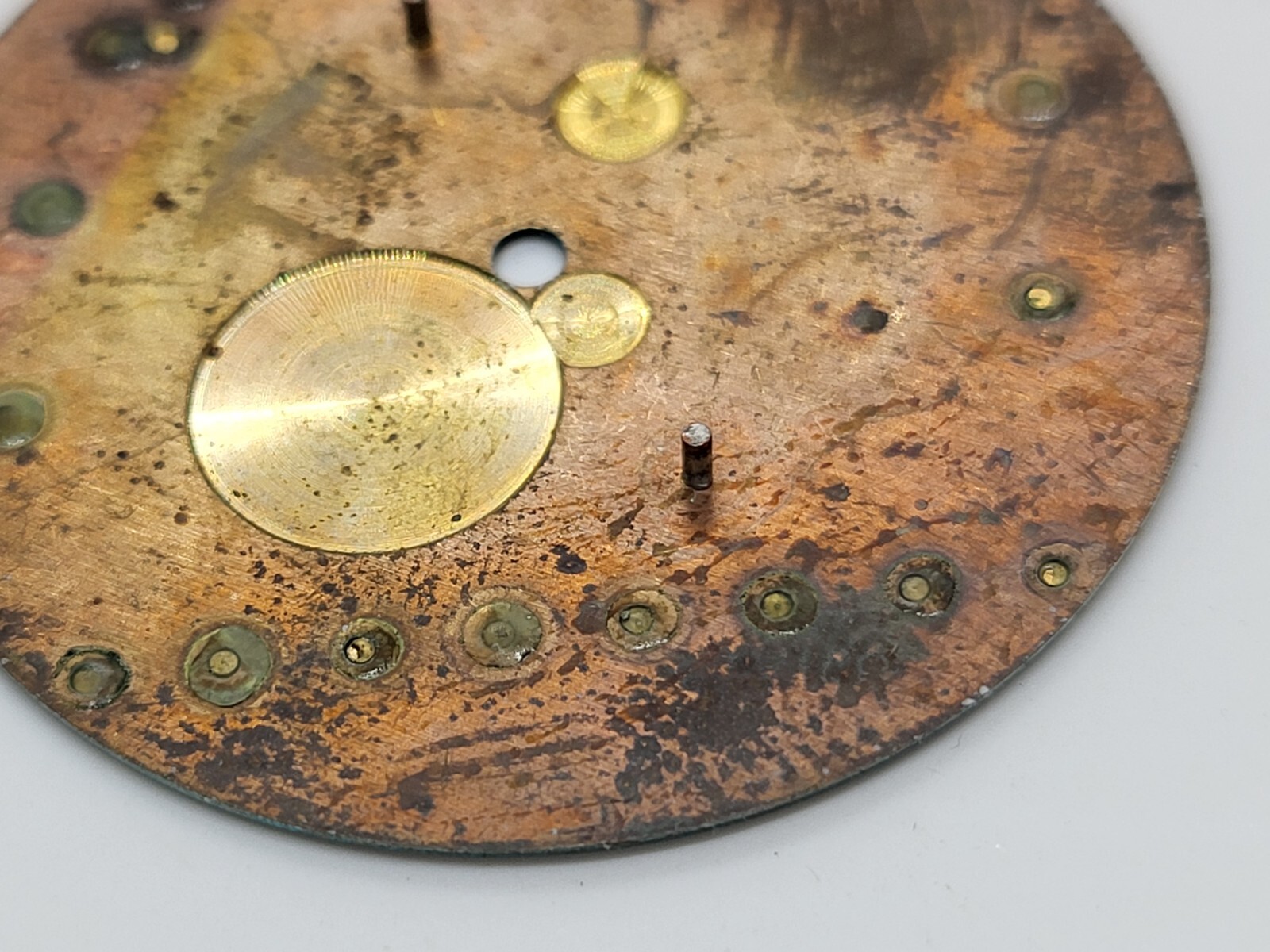 Dial ZARIA ZARJA New Ingenia SA Vintage Watch Parts Soviet USSR Collectible