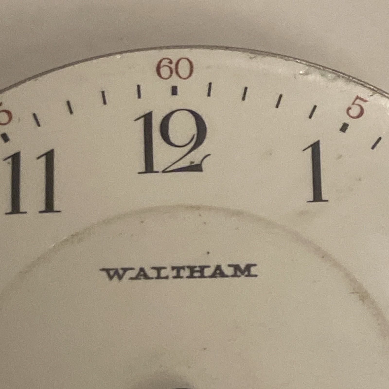 American Waltham Watch Co. Pocket Watch Movement Parts Repair