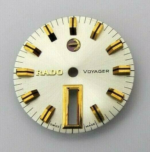RADO dial VOYAGER fit for AS movement 2066. Diameter 26,9mm. NOS, Swiss Made