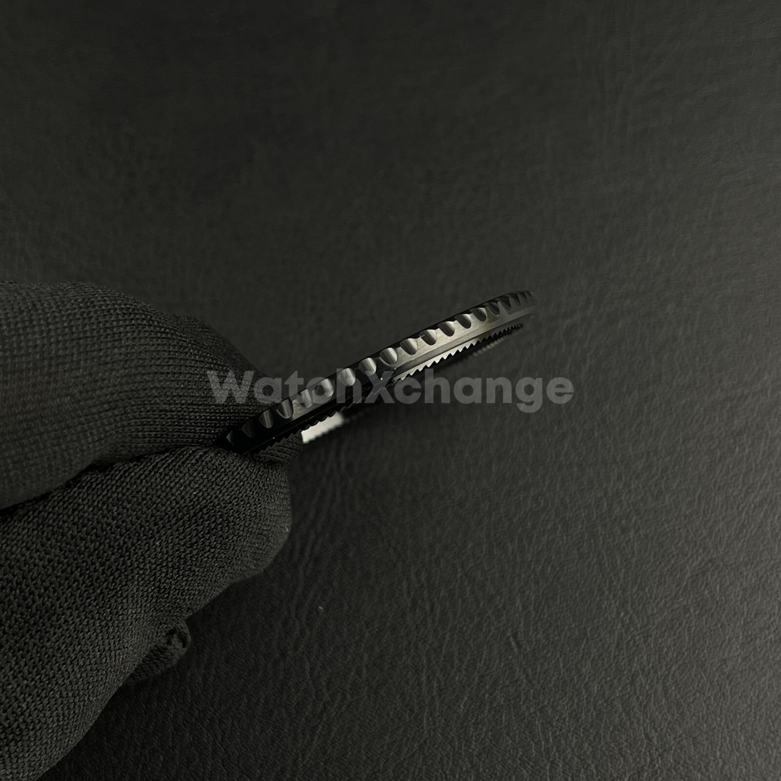 40.8mm x 32.6mm Black Diver Watch Bezel Base – Submariner Polished for 40mm Sub