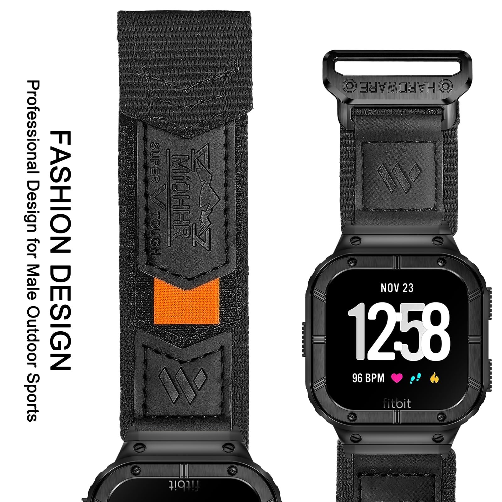 MioHHR Band Compatible with Fitbit Versa 4 3 2 1 /Fitbit Versa Lite/Fitbit Se…