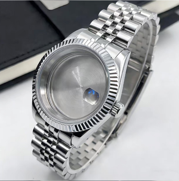 36mm/40mm Sapphire Glass for Men Watch Case Fit NH35 NH36 NH34 Watch Band