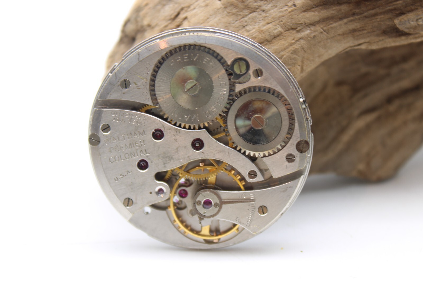 WALTHAM PREMIER COLONIAL POCKET WATCH MOVEMENT 30603327 GRADE 223 12s 21j (DC)