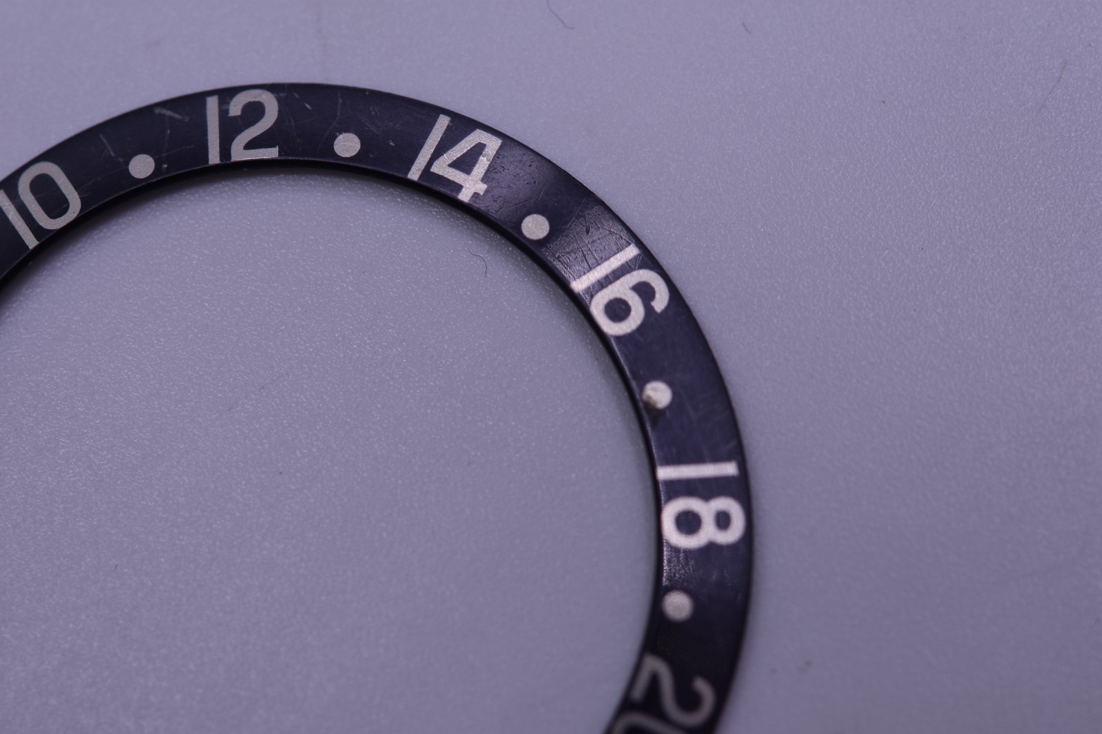 Vintage Rolex GMT Master 1675 16750 faded insert