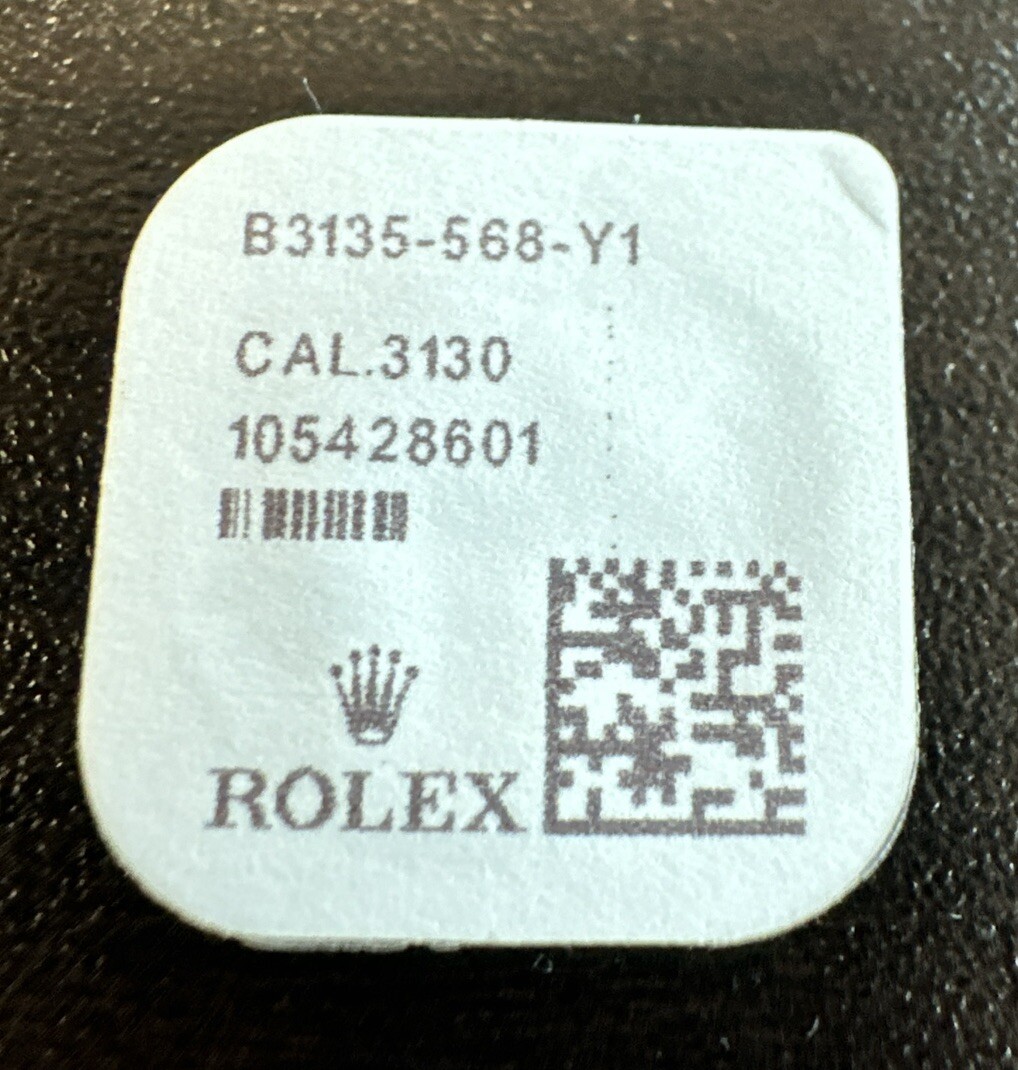GENUINE Rolex 3135 568 Axle For Oscillating Weight, New Sealed