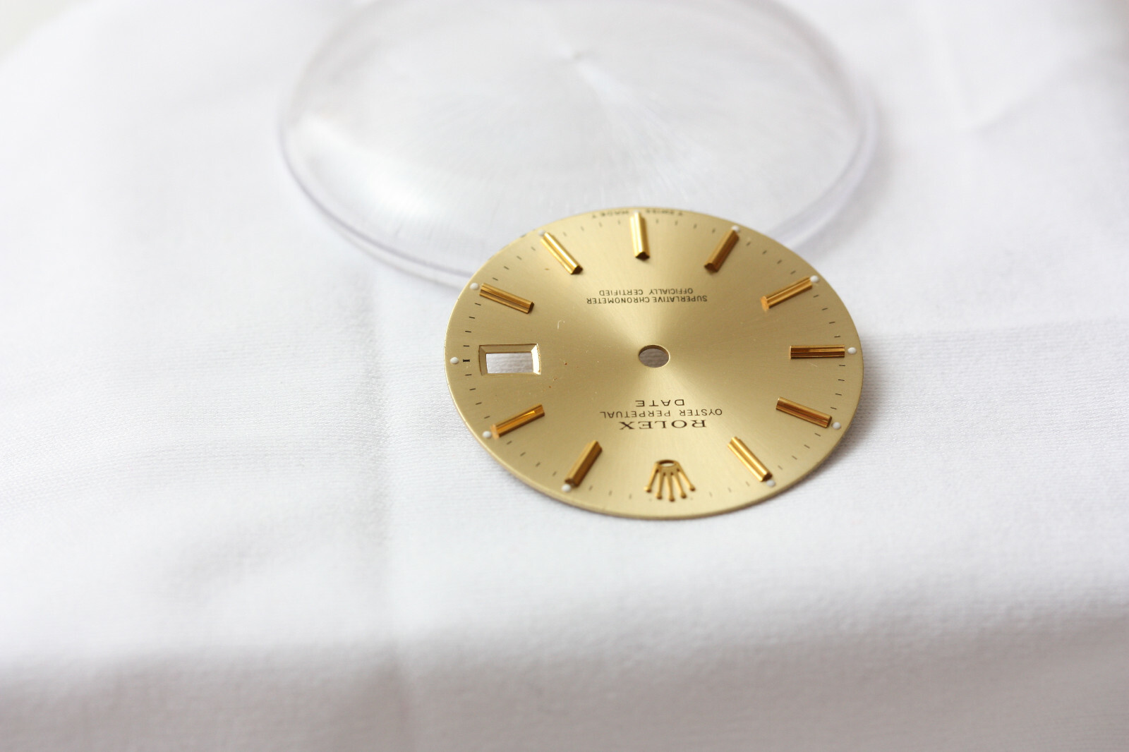 Rolex Factory Original Gold Stick Champagne dial Ref: 15223,15000 & other model