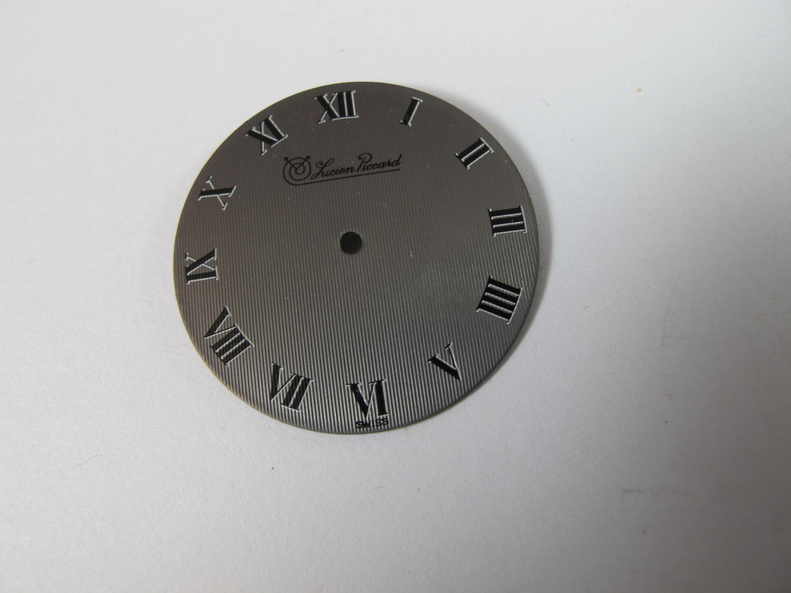 LUCIEN PICARD PAIR OF MENS VINTAGE WATCH DIALS SQUARE AND ROUND