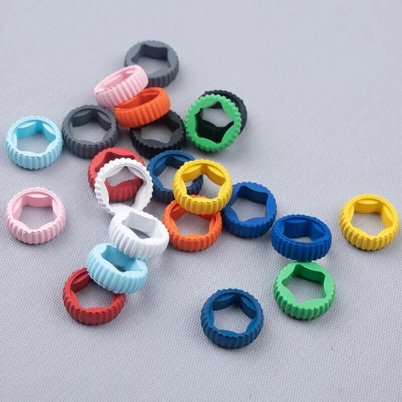 Fits Richard Mille RM07 RM74 RM037 RM71 Fluorine Rubber Five Star Crown Ring