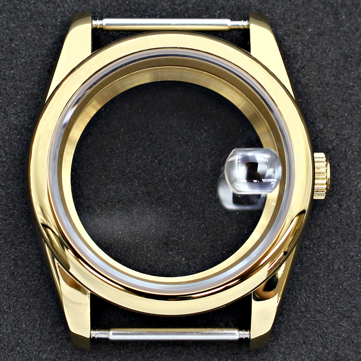 36mm/39mm Golden watch case Sapphire Glass For Seiko NH35 Movement 28.5mm Dial