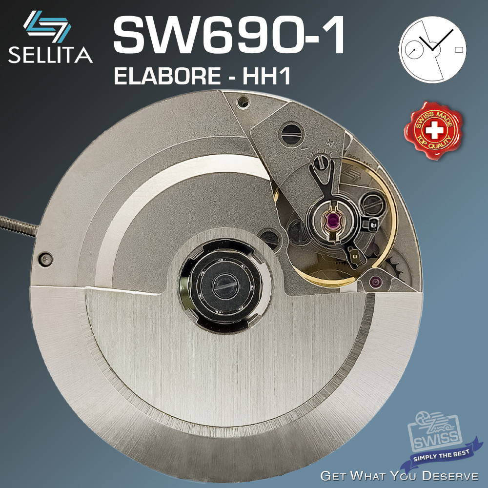 MOVEMENT AUTOMATIC SELLITA SW690-1, SMALL SECOND 9H