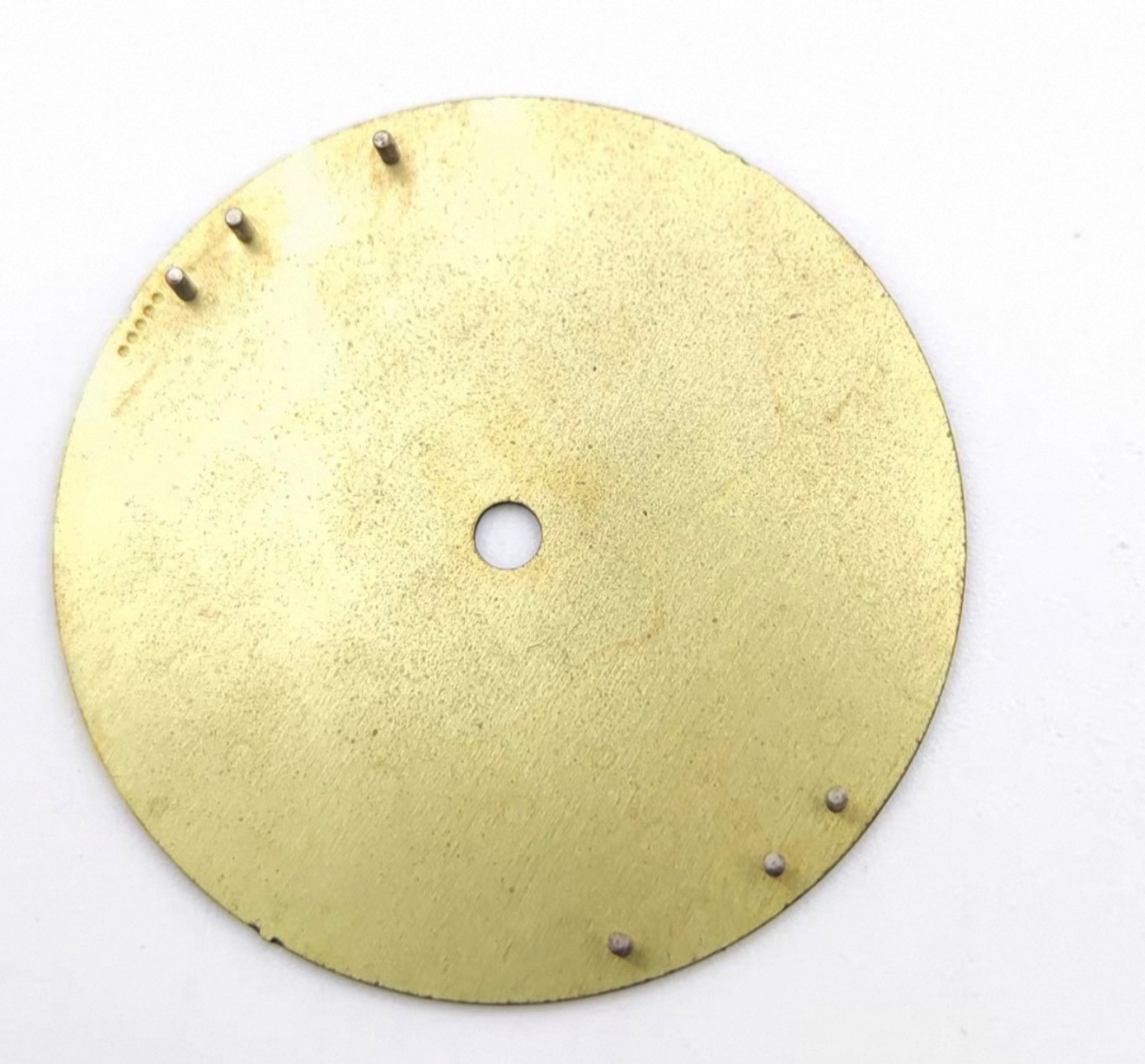 28.5mm Fine Black Metallic Luminous Watch Dial for N35