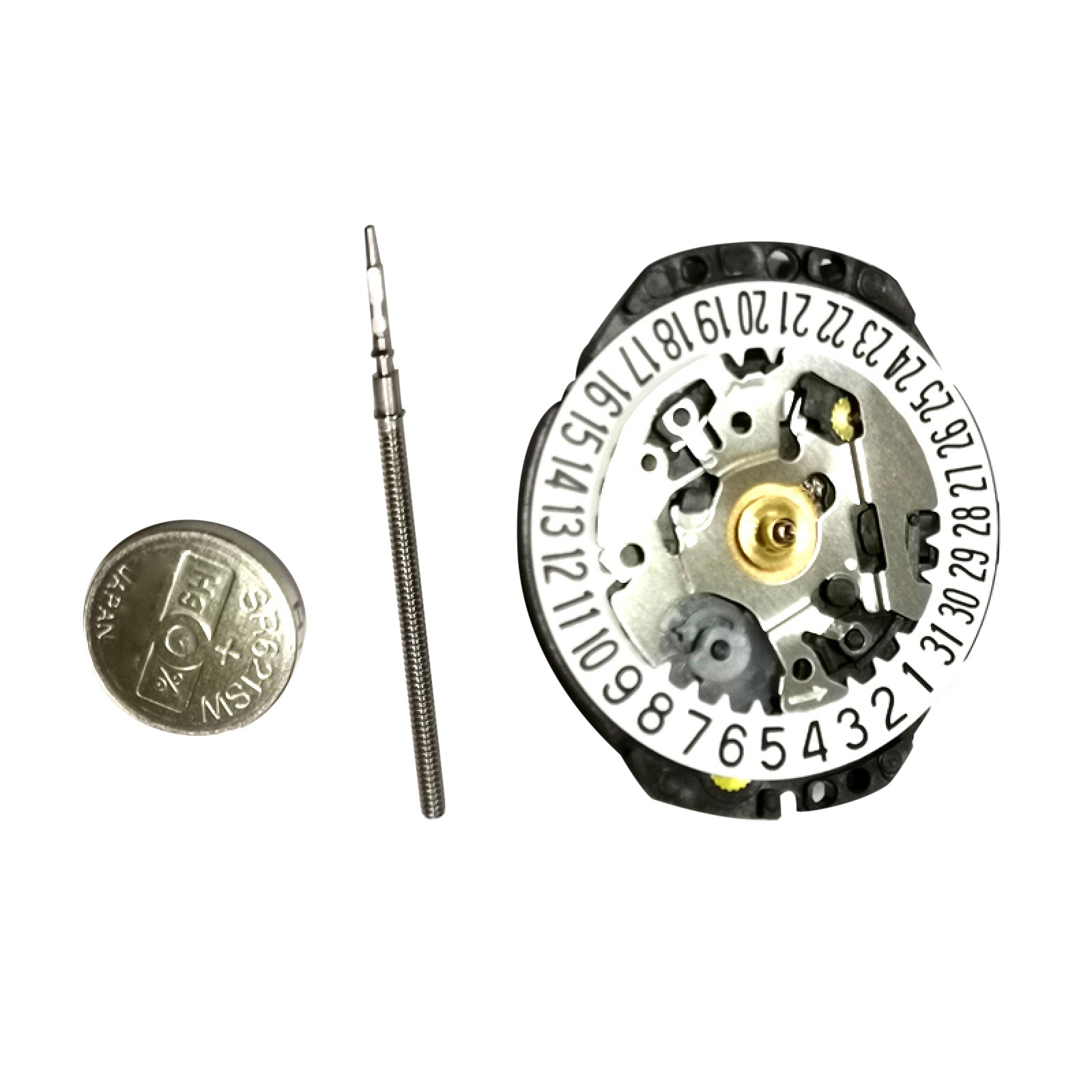 3-Hand Single Calendar Date @ 6 Quartz Watch Movement Part for Japan VX82 VX82E