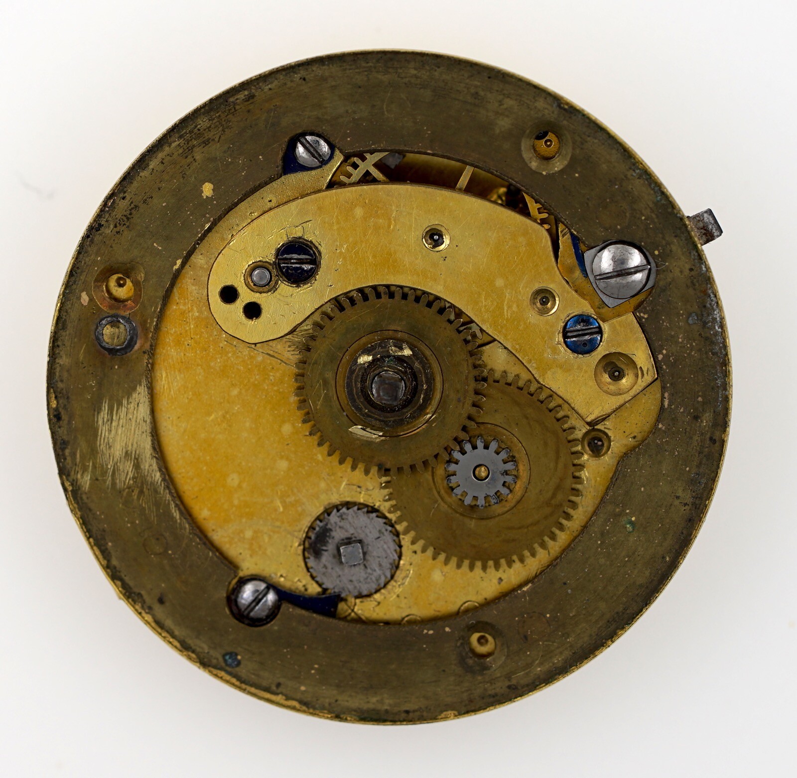 D C RAIT GLASGOW ENGLISH LEVER FUSEE POCKET WATCH MOVEMENT SPARES REPAIRS Q39