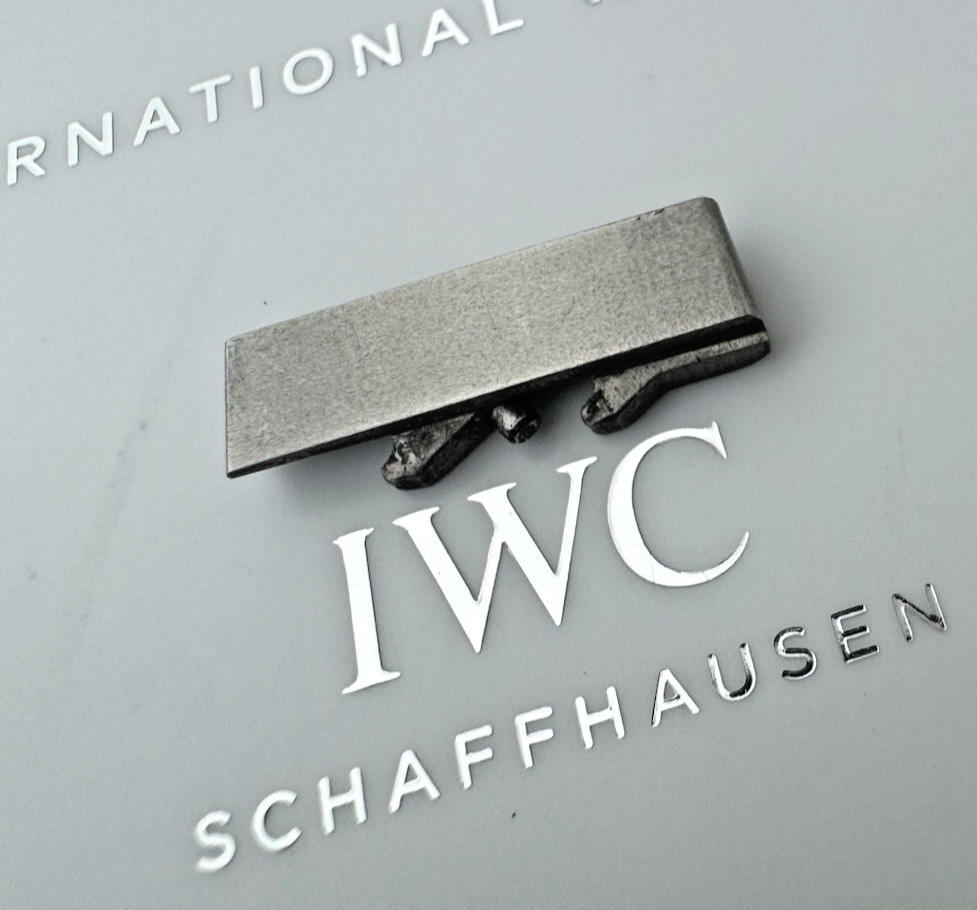 IWC/PORSCHE DESIGN Watch Link TITANIUM 18 mm Mat Finish Swiss Made NICE