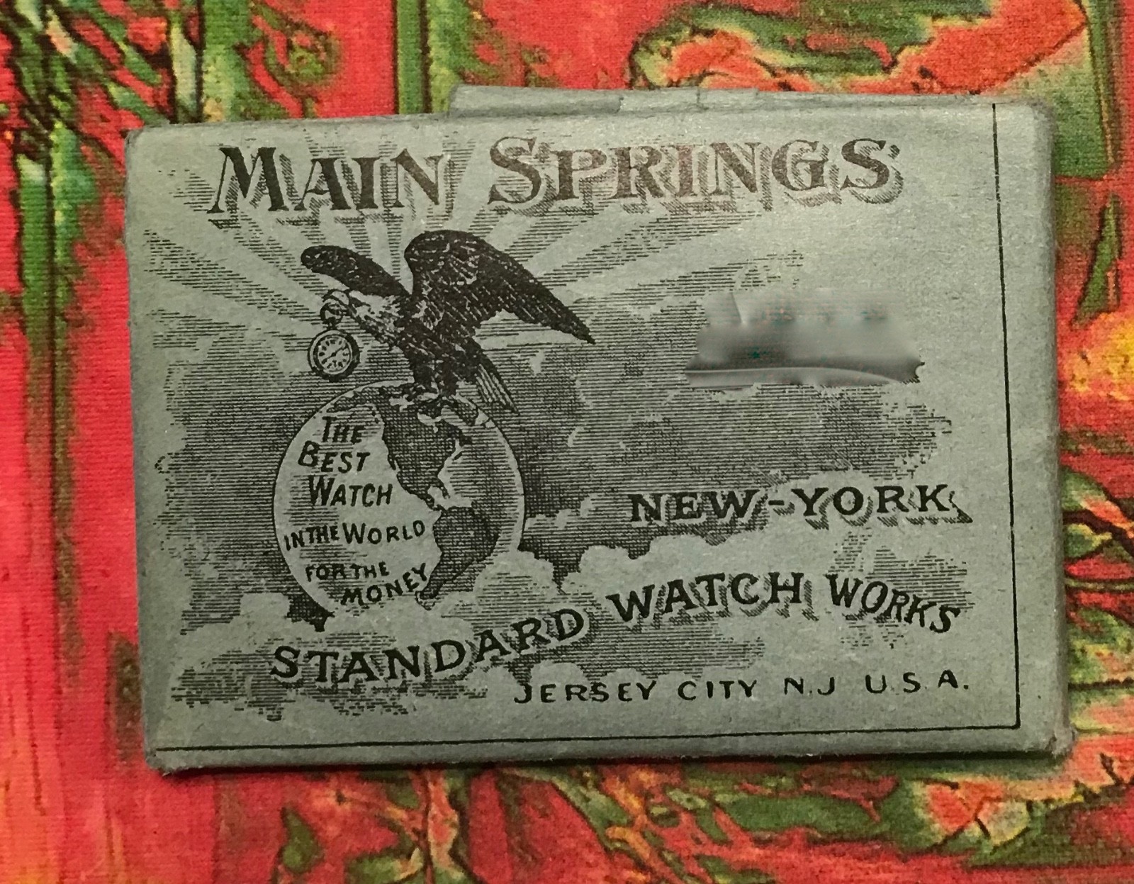 NY STANDARD MAINSPRINGS: Steel or Alloy (Multiple Listings) Pocket Watch