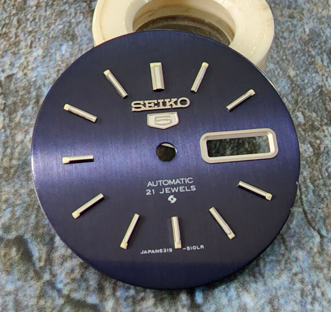 Nos Dial for Seiko 5 Automatic 6319-5010 501L NOS Vintage Watch.