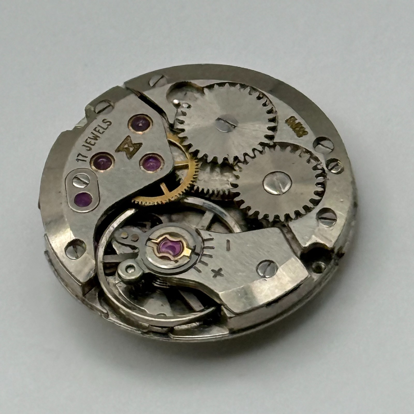ETA 2512 Watch Movement Bentima 17 Jewels Swiss Manual Wind Parts Repair 17.5mm