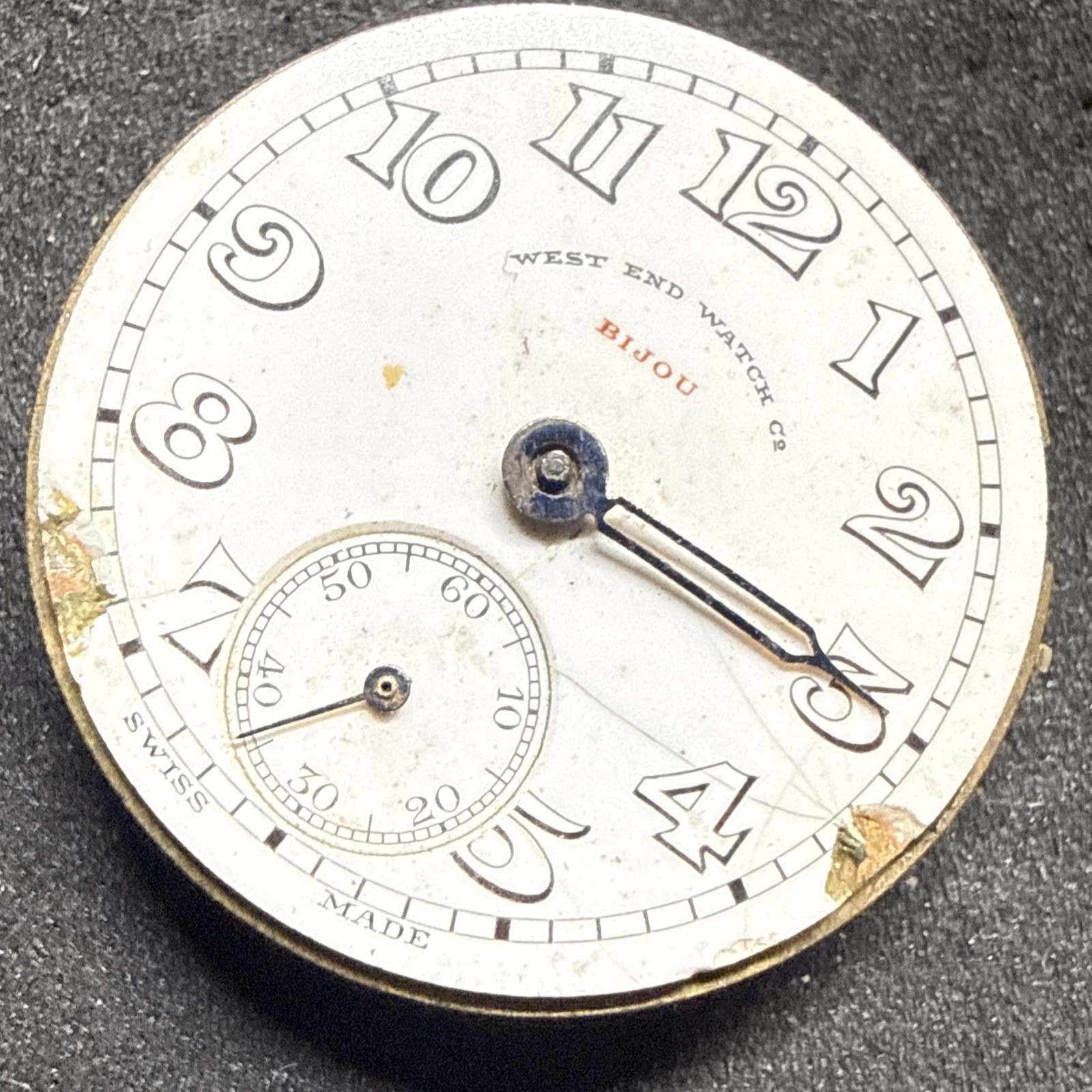 Genuine West End Company Bijou Longines 11.84N 11.84 N Movement Spares Repair