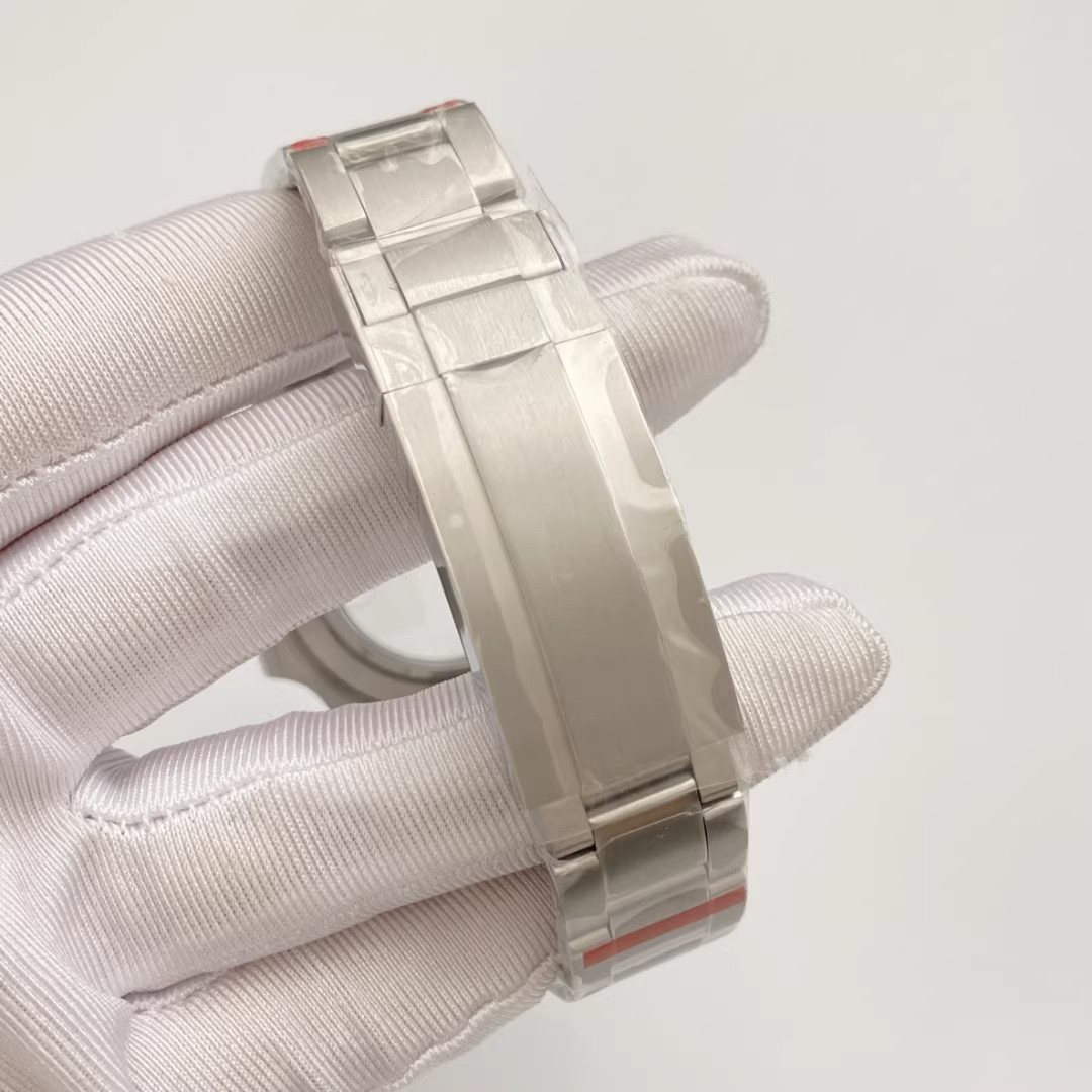 40MM SUB Watch Case Ceramic Bezel Sapphire Glass Fit NH34A NH35 NH36 Movement