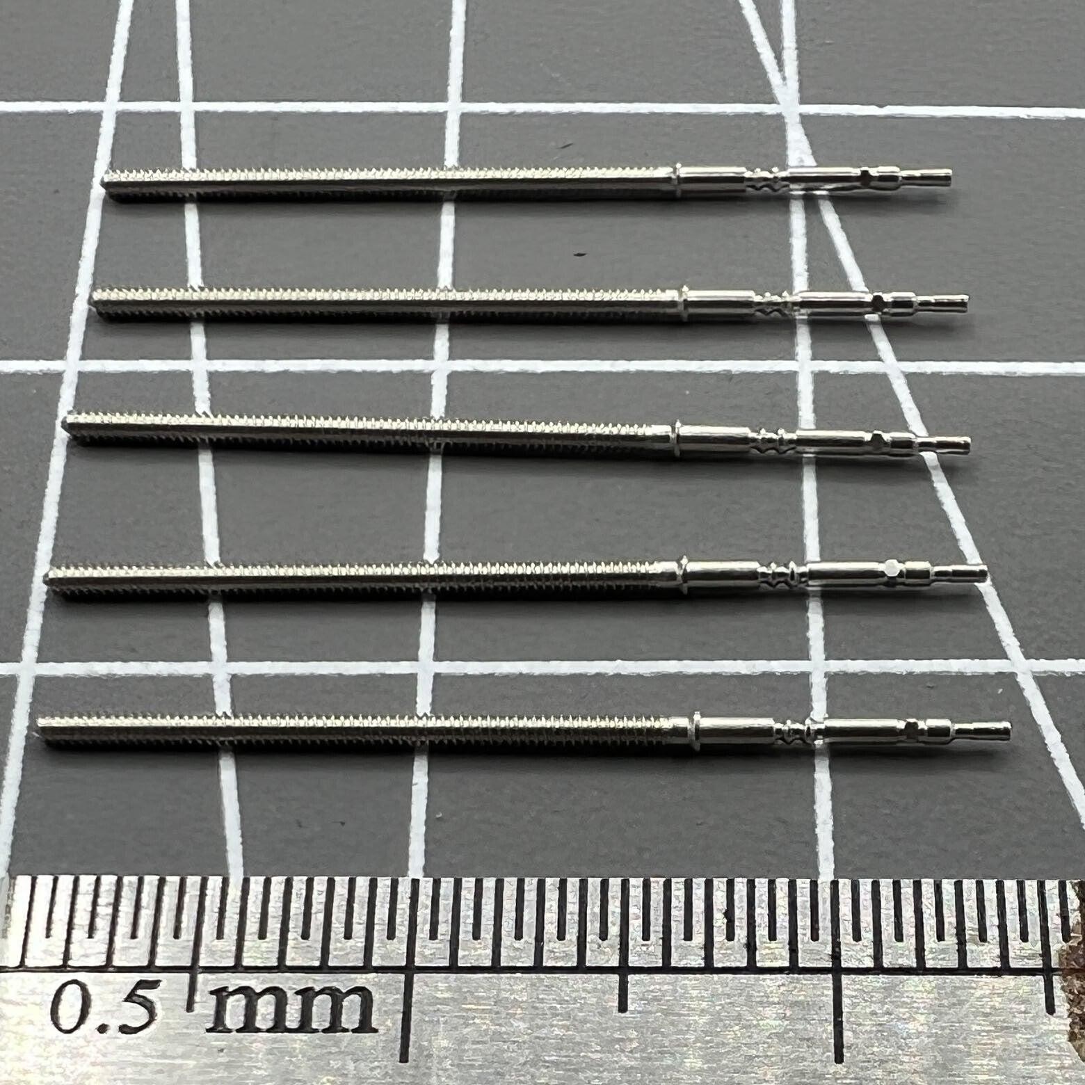 5PCS Pack Watch Winding Stems Replacement for PE90 Movement Watch Parts