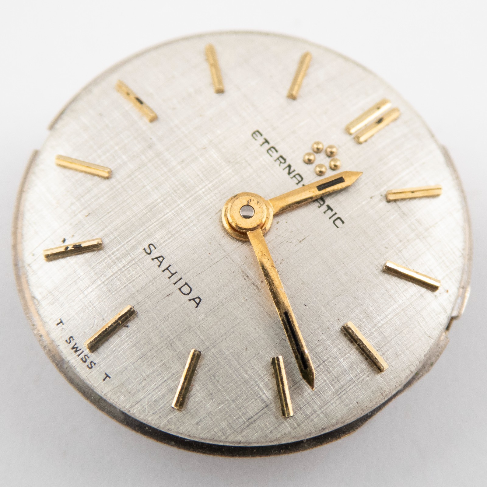 Vintage Eterna Matic Sahida Caliber 1446 21-Jewel Automatic Wristwatch Movement