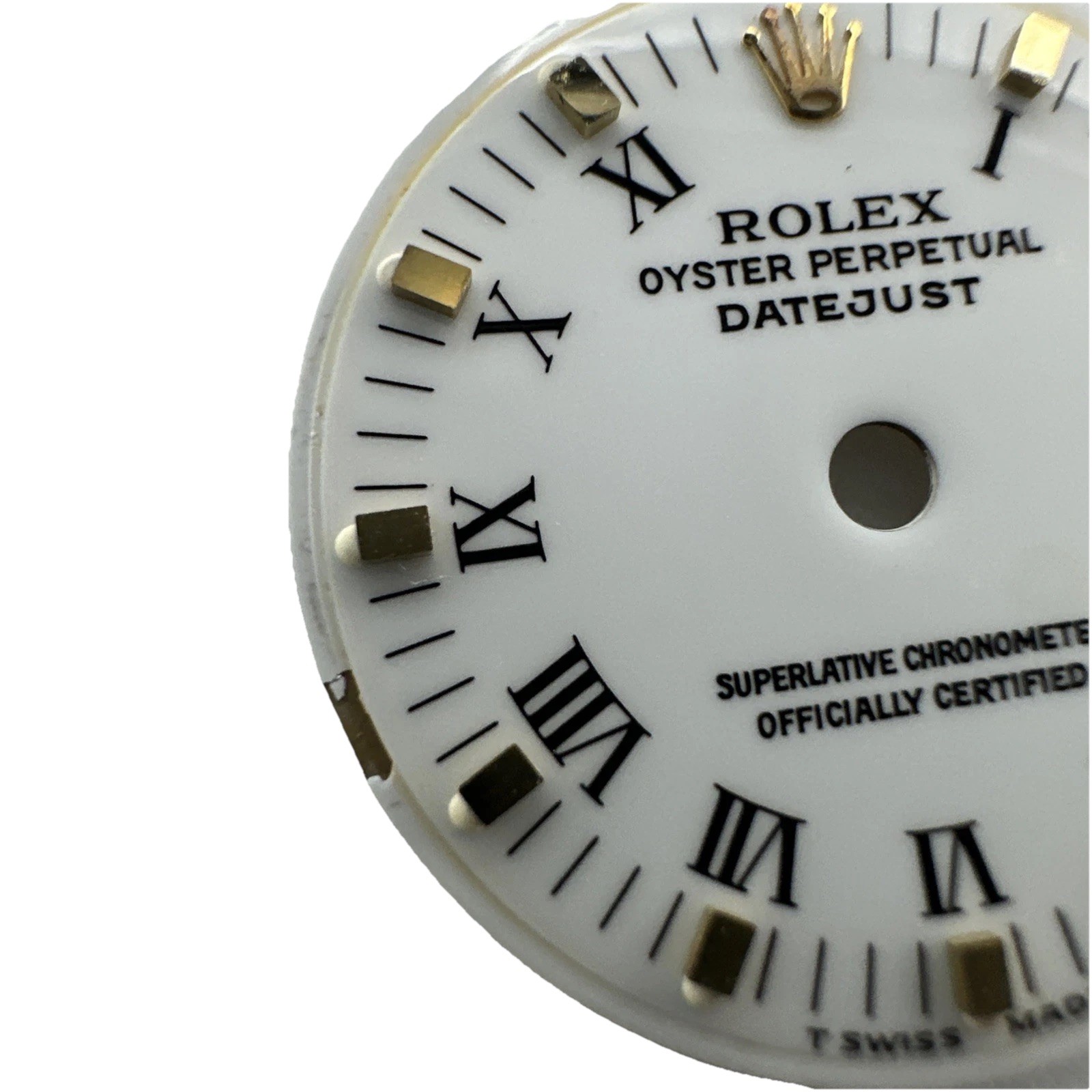 Genuine Rolex 26mm Ladies Datejust 6917 Cal. 2030/2035 White Roman Dial