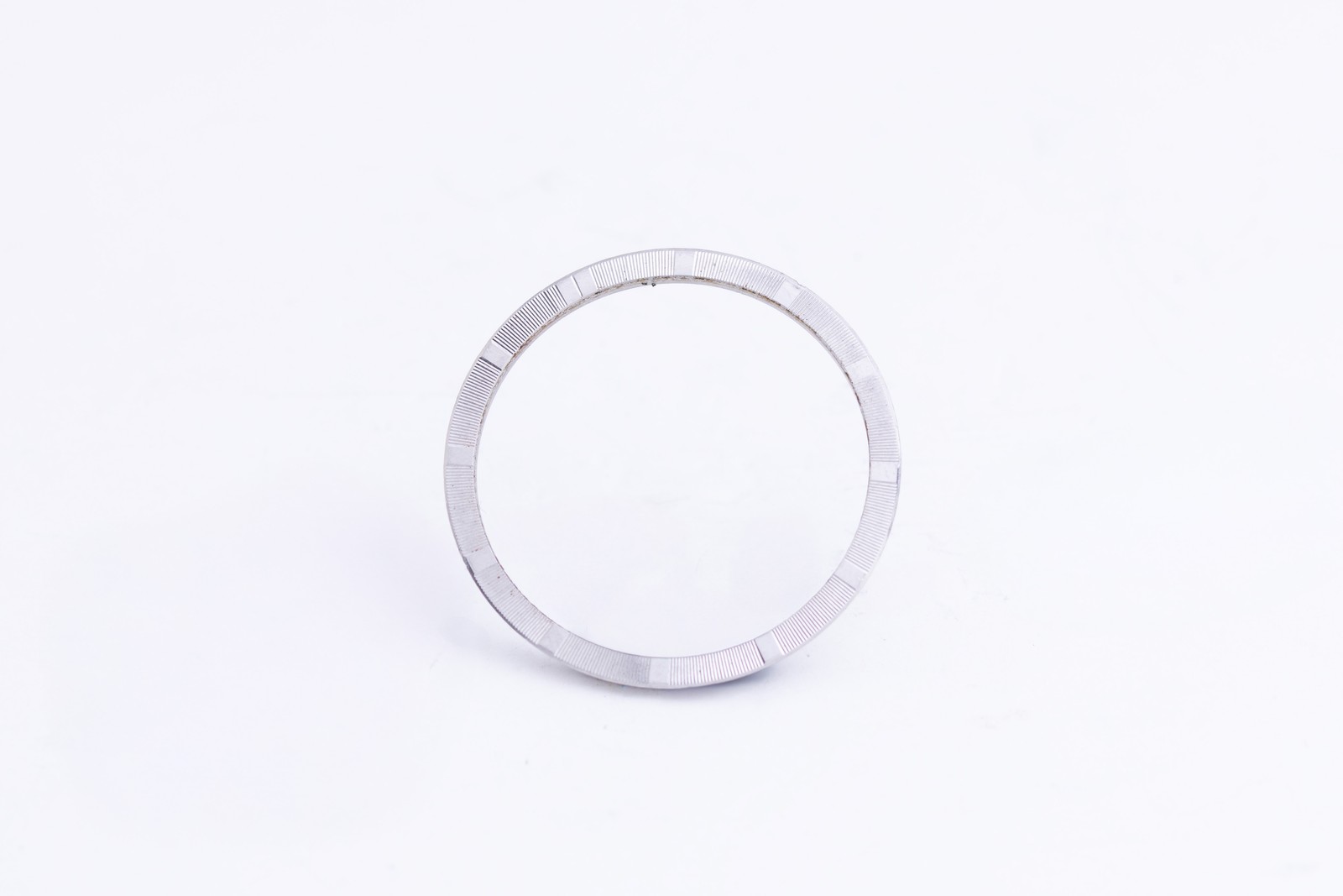 Rolex Steel Date Engine Turned Bezel for model 15210 FCD26721