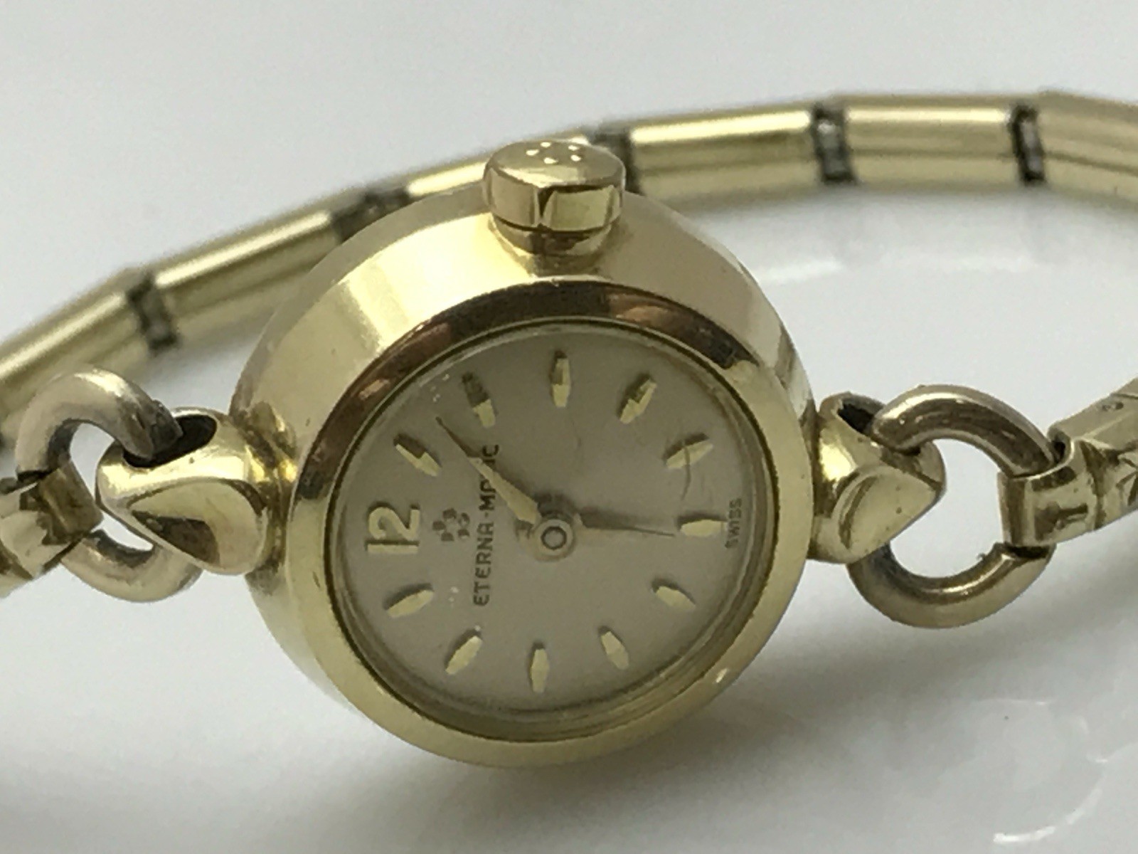 Eterna-Matic, “23 Karat Golden Heart”, “21 Rubie”, Ladies Watch RARE Collectible