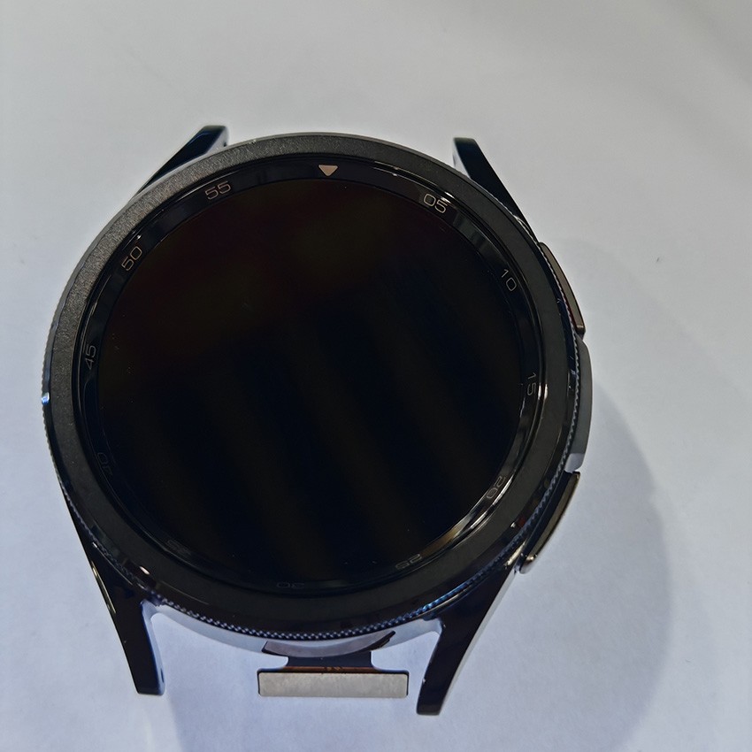 Black/Silver Screen with Frame For Samsung Watch 6 Classic 43mm R950 R955