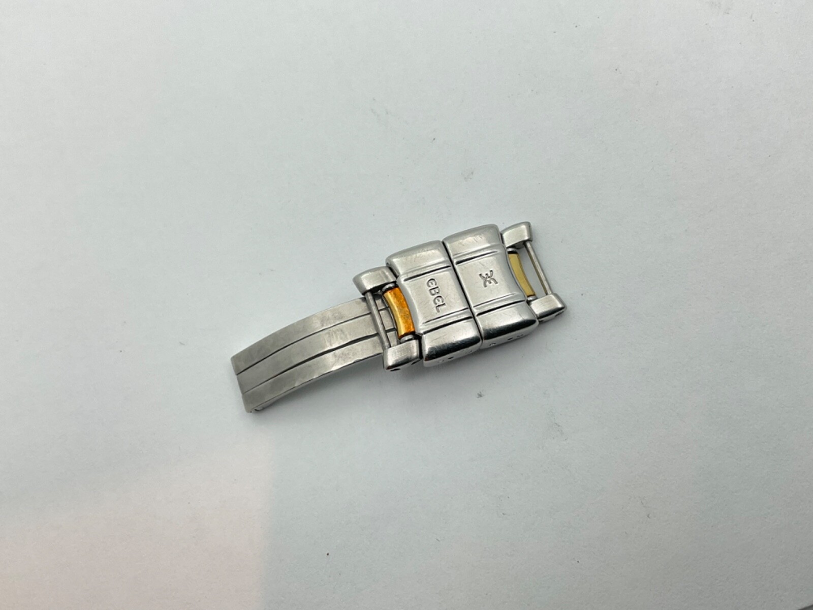Authentic Ladies EBEL 1911 188901 Stainless Steel & 18k gold capped Clasp 1394