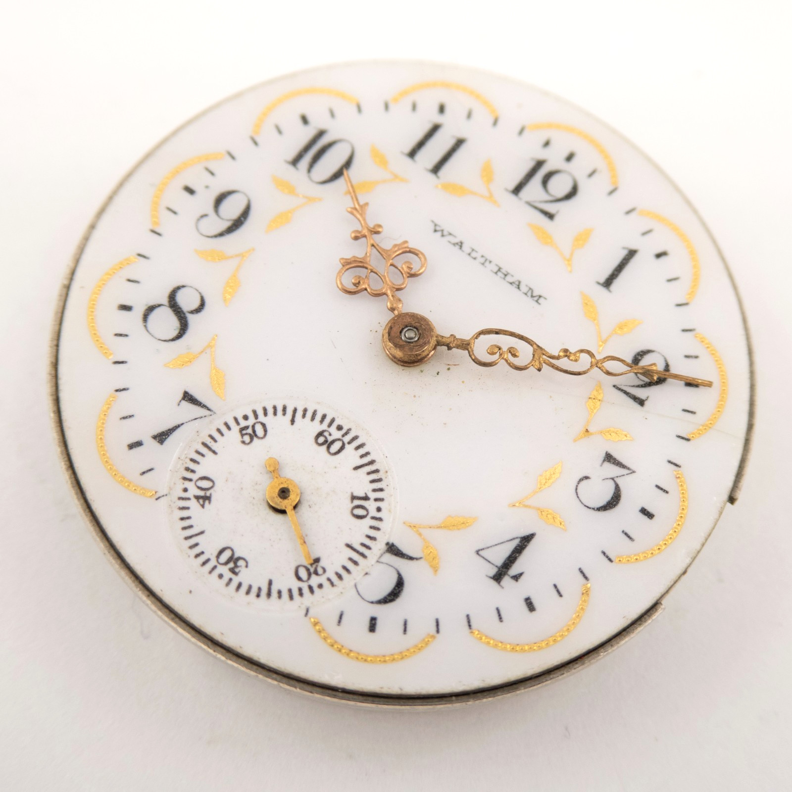 Waltham Grade Seaside Model 1891 0-Size 7-Jewel Antique Pocket Watch Movement