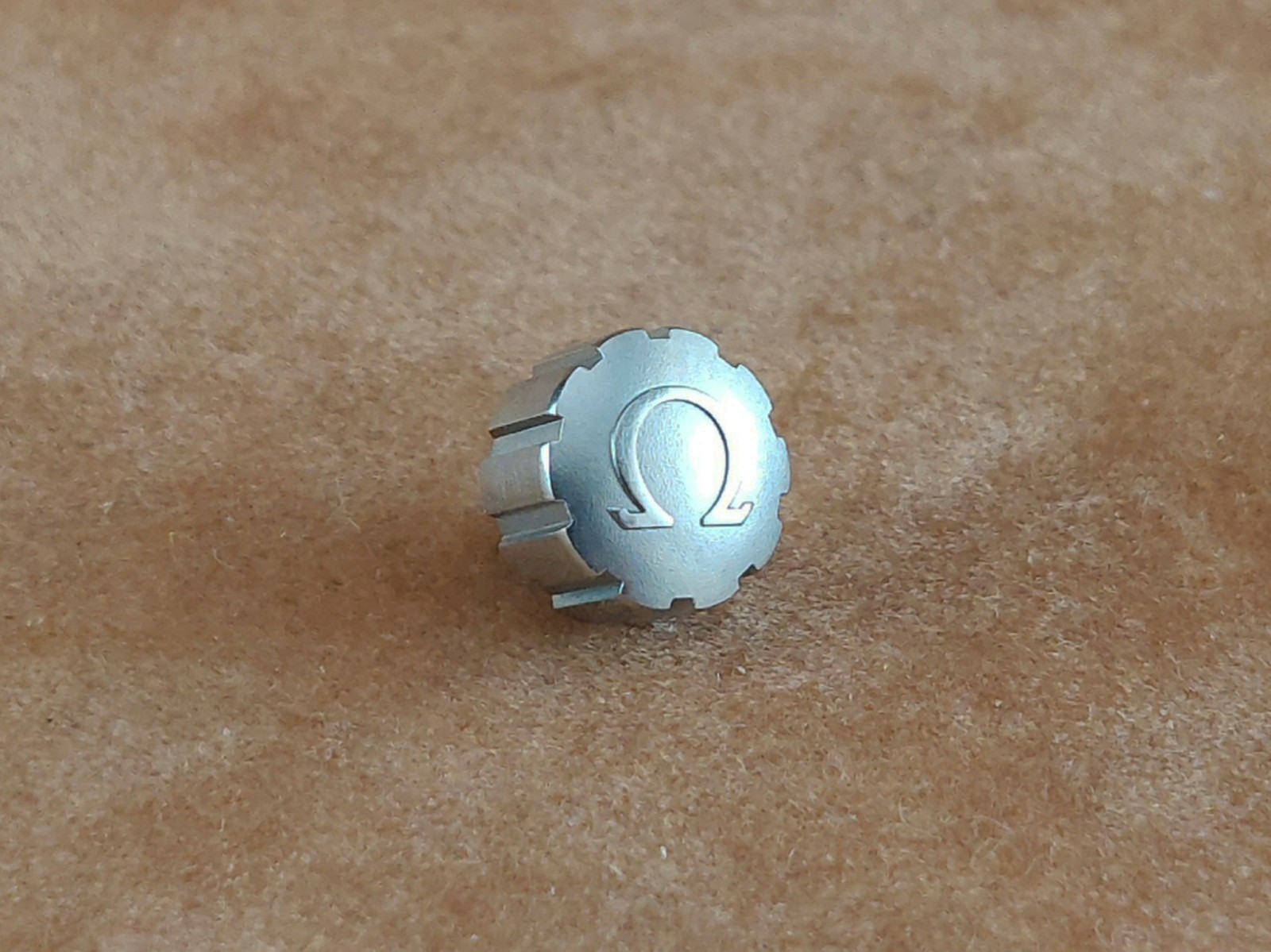Original OMEGA Steel 7.5mm CROWN for Seamaster 600M Planet Ocean (Large)
