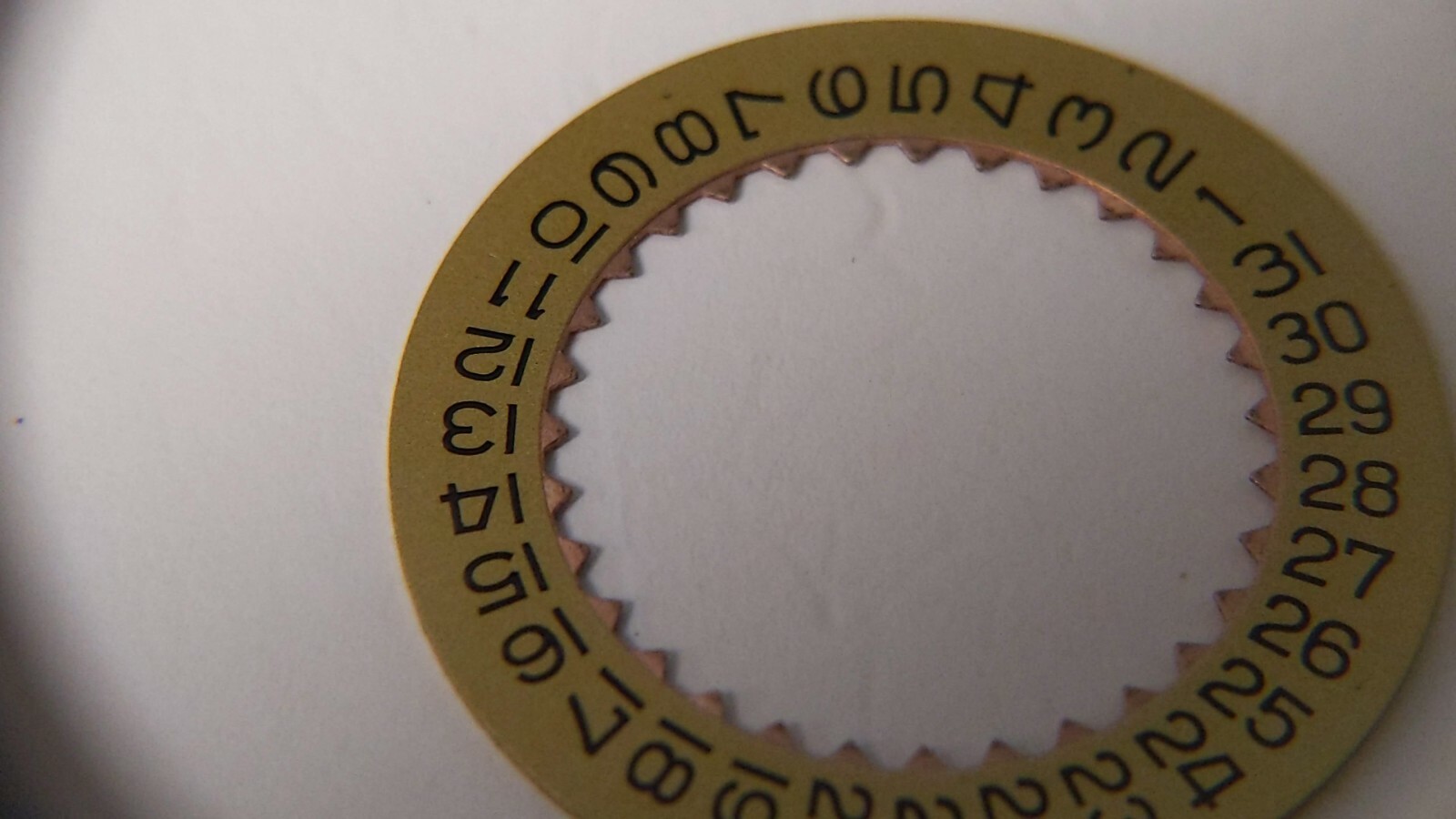 Ω Omega Date Disk c 1602, champagne color 25.1mm good condition, pre-owned