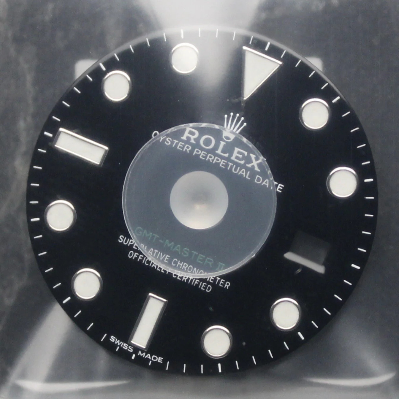 NEW Rolex 13-116718-120 Quadrante GMT Master II 116710LN Chromalight 3186