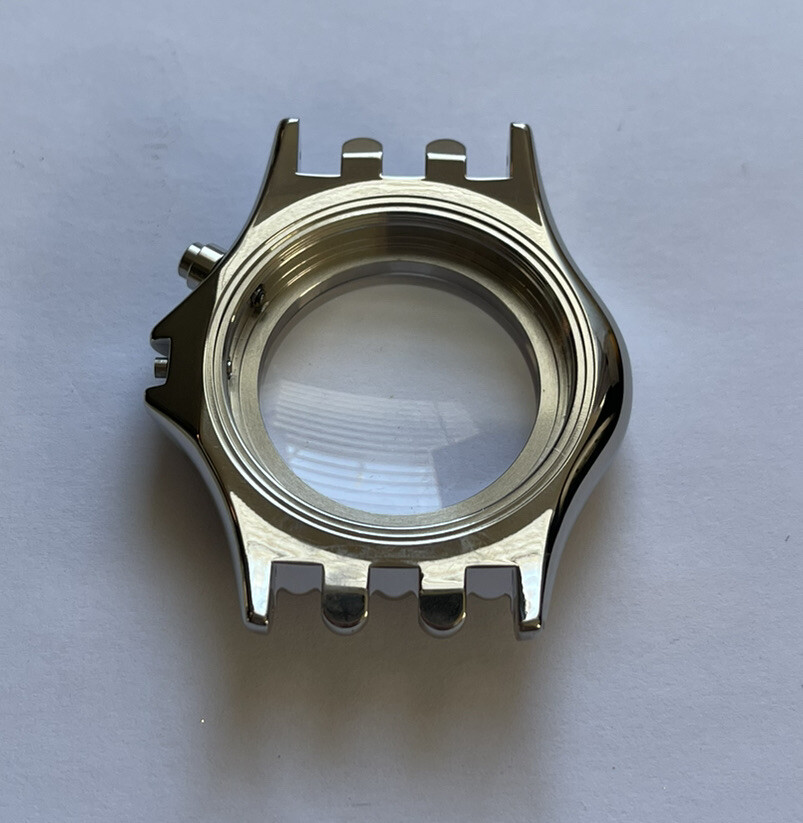 NOS Genuine Seiko Kinetic 5M22-6B10 Stainless Steel watch Case Head Part