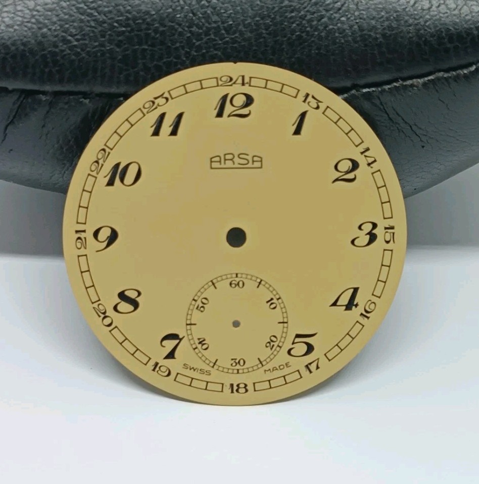 Vintage watch DIAL ARSA POCKET watch dial – 40 mm. 1930-1940’s